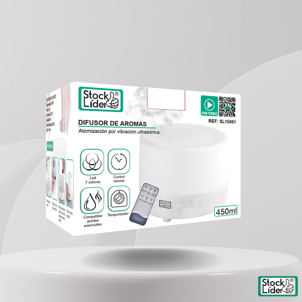 Humidificador con mando