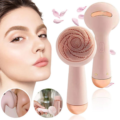 LIMPIEZA Y MASAJE FACIAL RECARGABLE