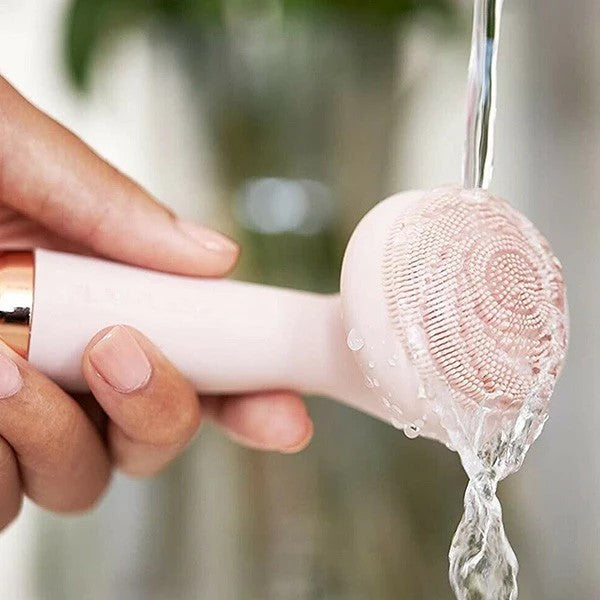 LIMPIEZA Y MASAJE FACIAL RECARGABLE
