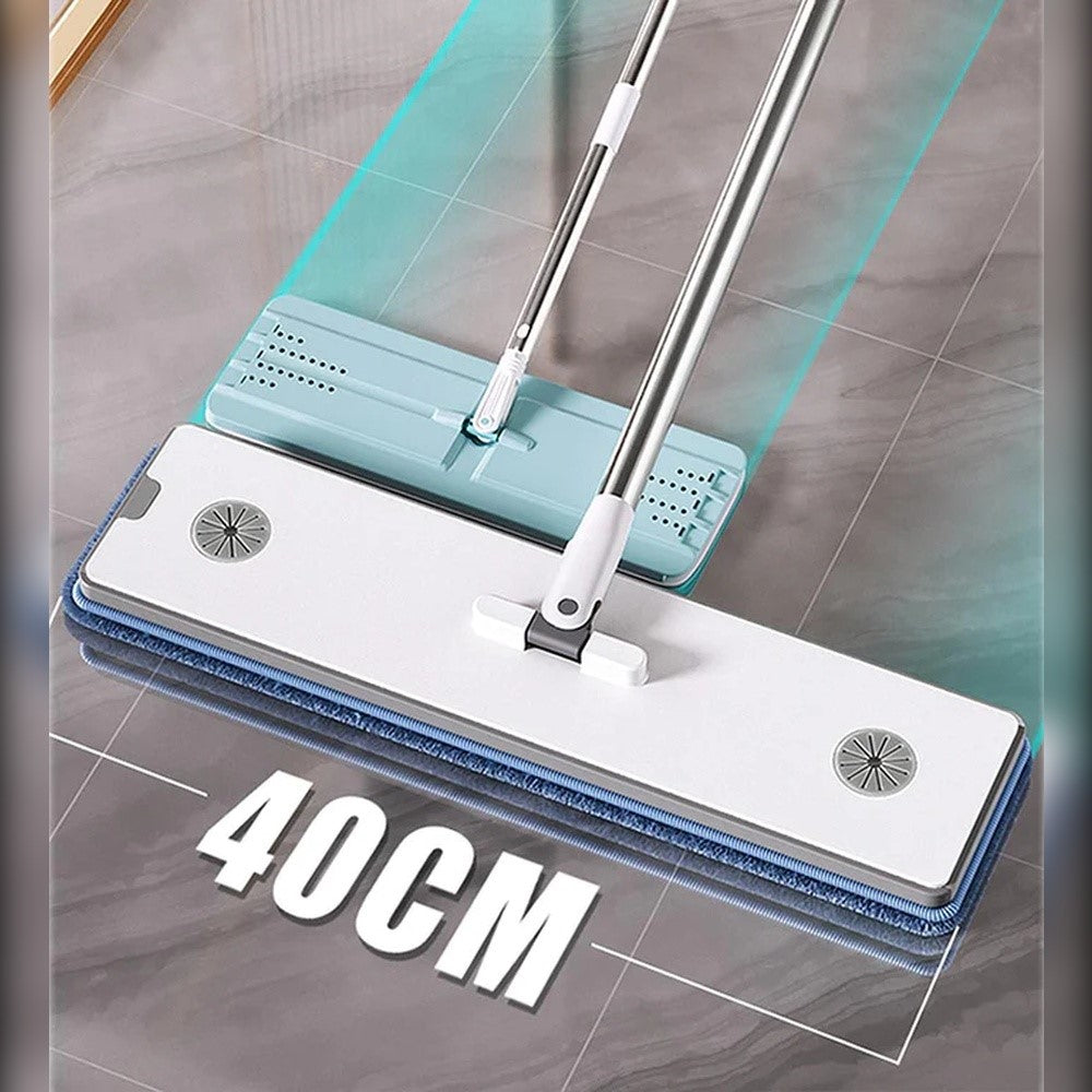 Fregona de mano con escurridor y almohadillas de microfibra. https://youtu.be/tYDrZCCAcFA