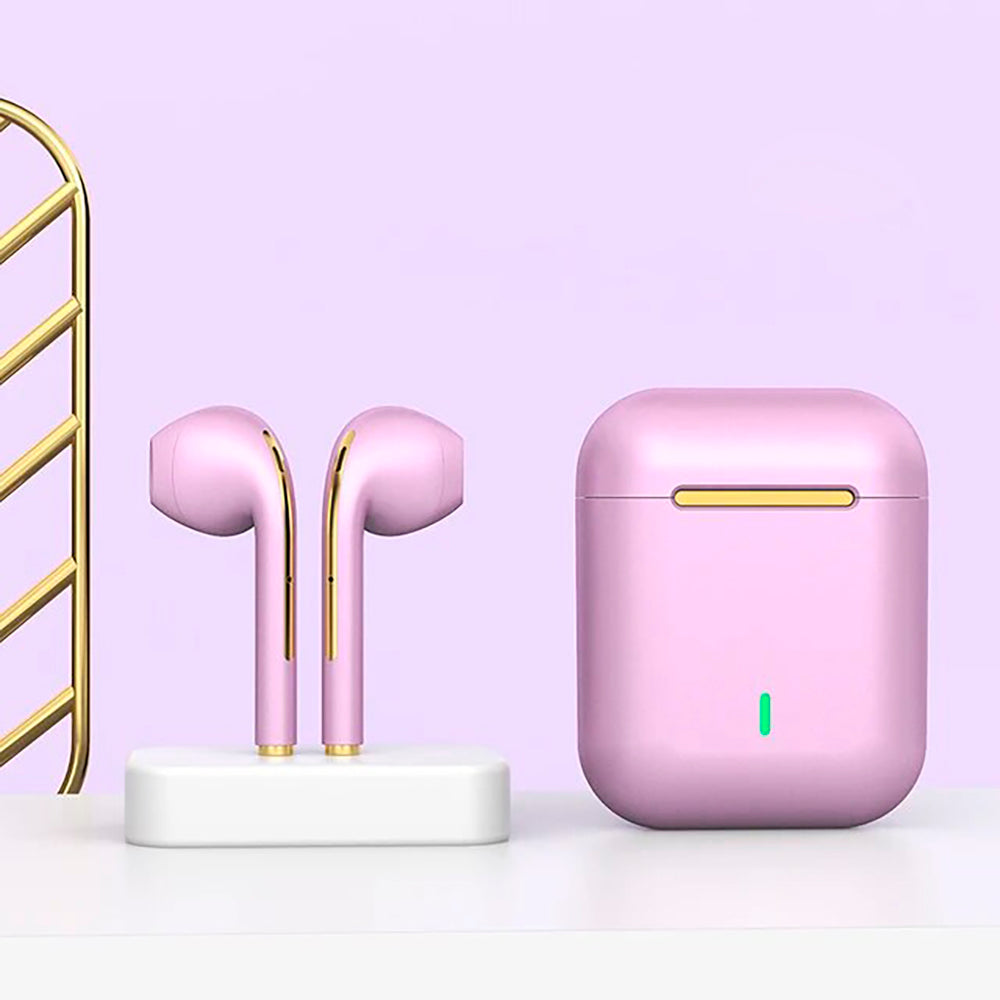 AURICULARES J18 CON ESTUCHE DE CARGA