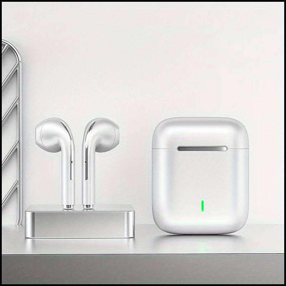 AURICULARES J18 CON ESTUCHE DE CARGA