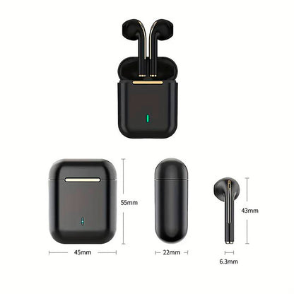 AURICULARES J18 CON ESTUCHE DE CARGA