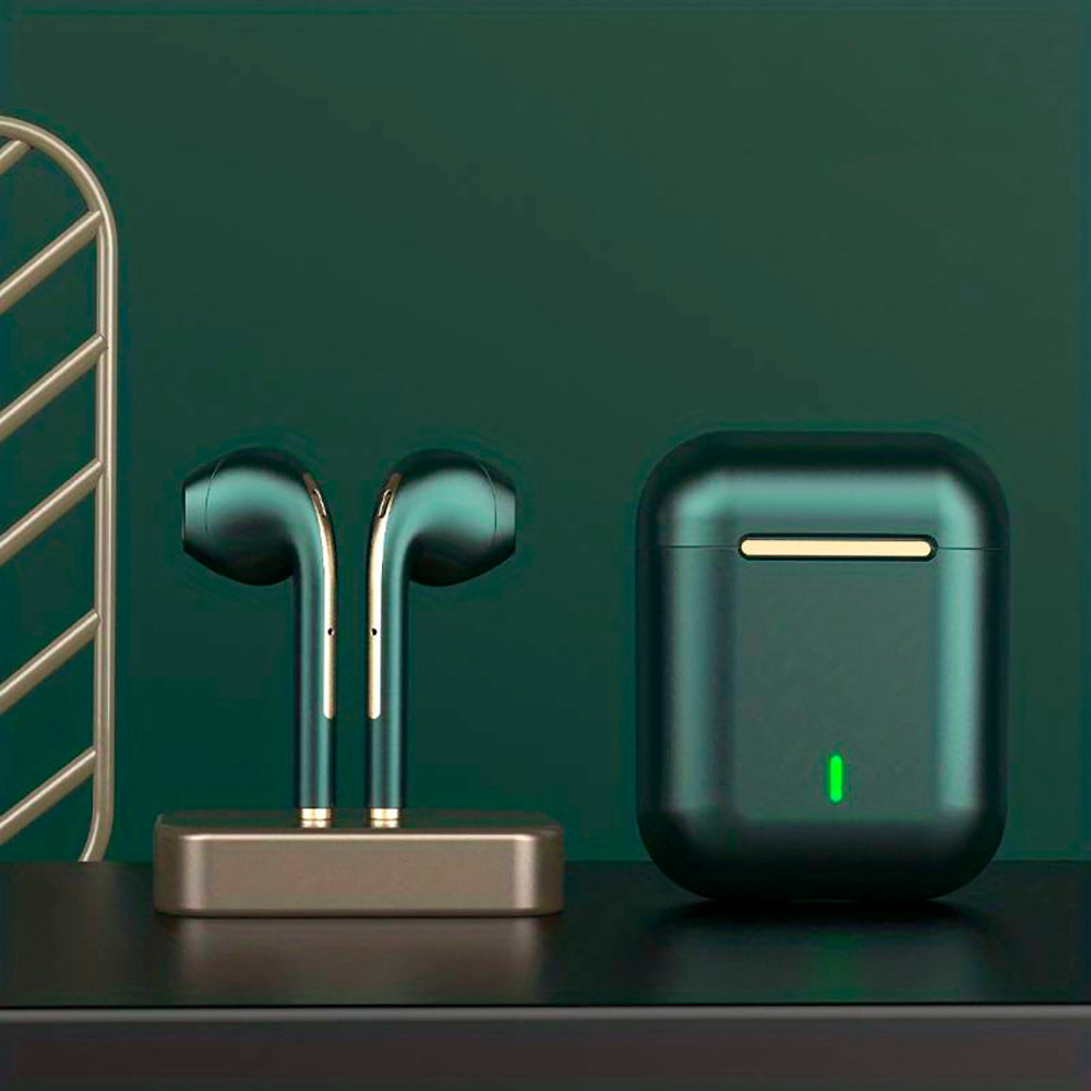 AURICULARES J18 CON ESTUCHE DE CARGA