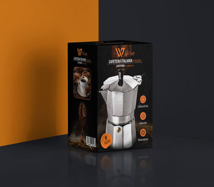 Cafetera Italiana 6 Tazas WT-174