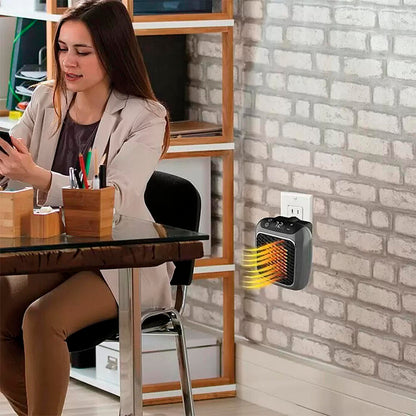 CALEFACTOR ESTUFA ELECTRICO PORTATIL CON MANDO A DISTANCIA