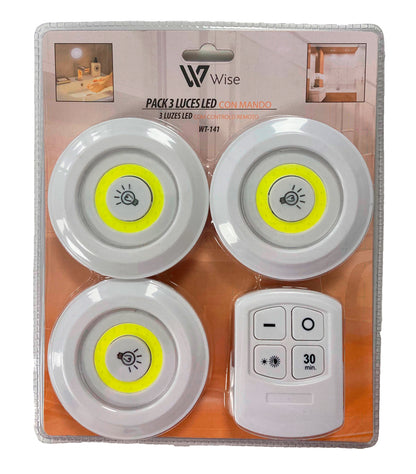 Pack 3 Luces LED WT-141